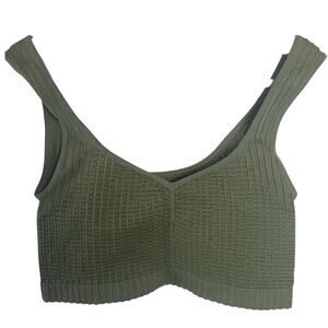 Out From Under Urban Outfitters Nylon Women's Seamless Green Tank Top M / L